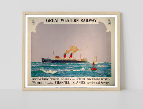 St Julien And St Helier - Great Western Railway Art Print