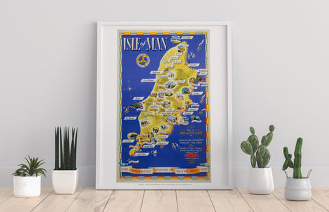 Isle Of Man, Guide Book - 11X14inch Premium Art Print