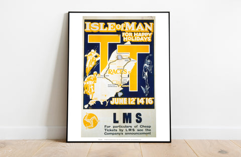 Isle Of Man For Happy Holidays - 11X14inch Premium Art Print