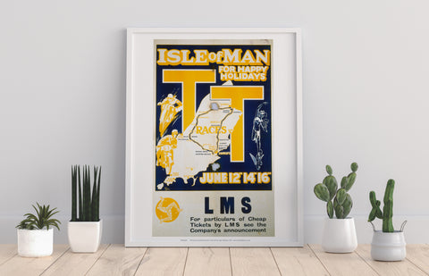 Isle Of Man For Happy Holidays - 11X14inch Premium Art Print