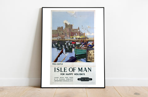 Peel Castle, Isle Of Man - 11X14inch Premium Art Print