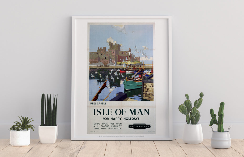 Peel Castle, Isle Of Man - 11X14inch Premium Art Print