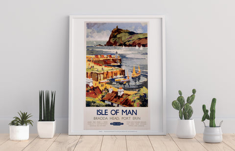 Bradda Head, Port Erin - Isle Of Man - Premium Art Print