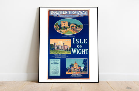 Sights Of Isle Of Wight - 11X14inch Premium Art Print