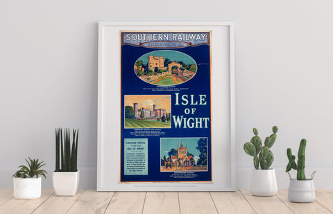 Sights Of Isle Of Wight - 11X14inch Premium Art Print