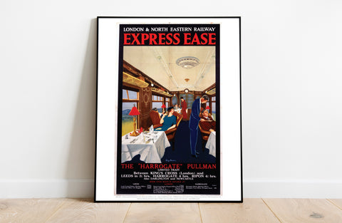 The Harrogate Pullman - Express Ease Railway Art Print