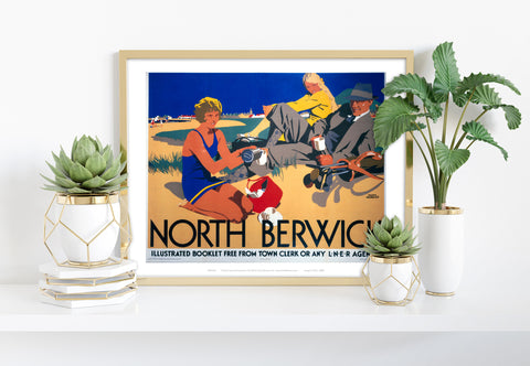 North Berwick, Scotland - 11X14inch Premium Art Print