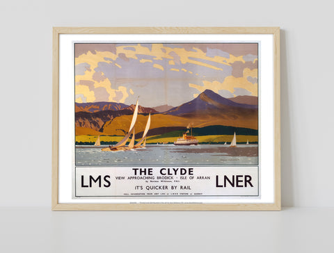 The Clyde, Isle Of Arran - 11X14inch Premium Art Print
