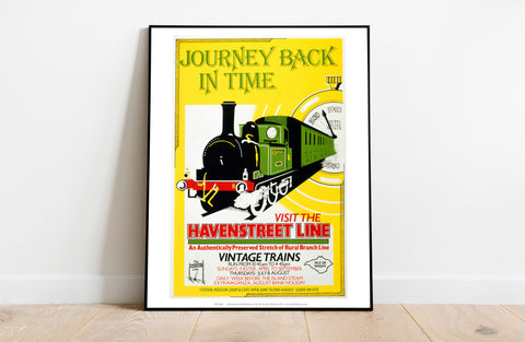 Journey Back In Time - Havenstreet Line - Premium Art Print