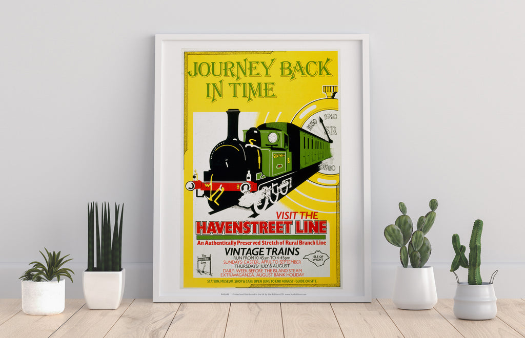 Journey Back In Time - Havenstreet Line - Premium Art Print