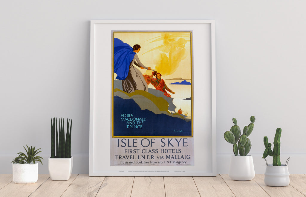 Isle Of Skye - Flora Macdonald And The Prince - Art Print