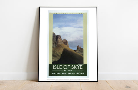 Isle Of Skye By Train-Scotrail Highland Collection Art Print