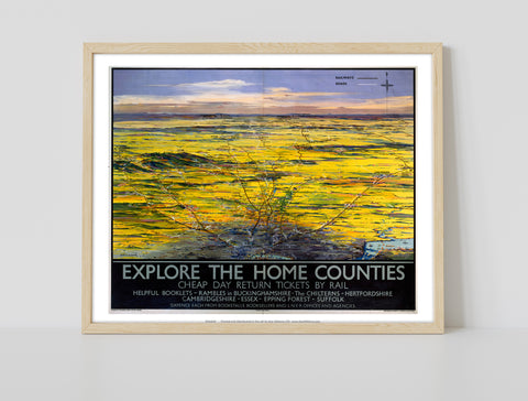 Explore The Home Counties - 11X14inch Premium Art Print