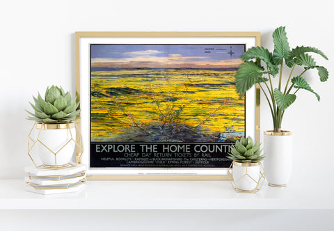 Explore The Home Counties - 11X14inch Premium Art Print