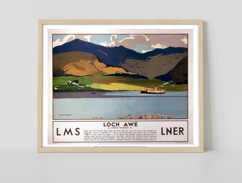 Loch Awe - 11X14inch Premium Art Print