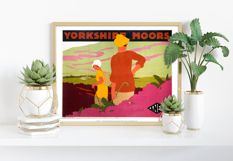 Yorkshire Moors - Lner - 11X14inch Premium Art Print