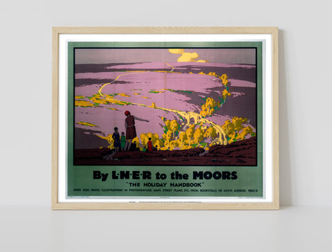 The Holiday Handbook - By Lner To The Moors - Art Print