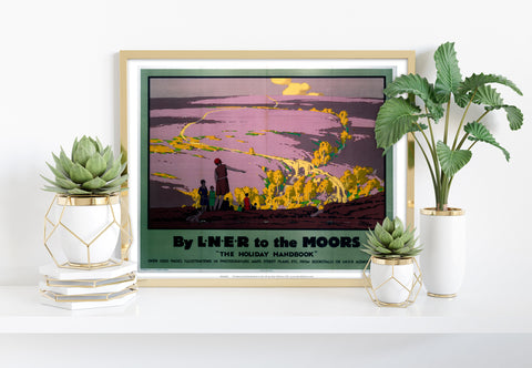 The Holiday Handbook - By Lner To The Moors - Art Print