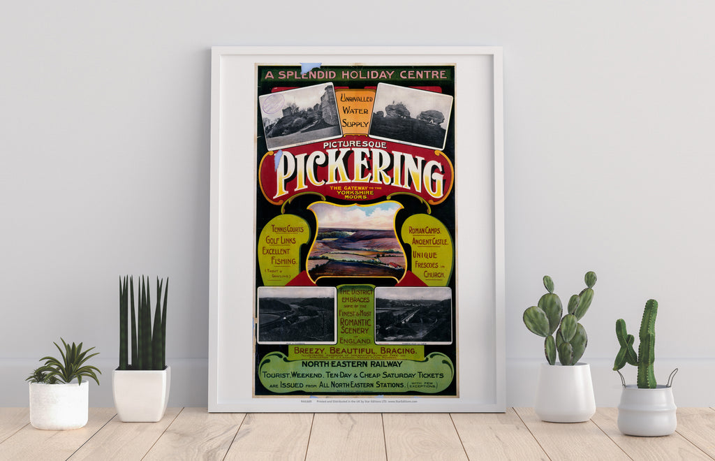 Picturesque Pickering - Yorkshire Moors - Premium Art Print