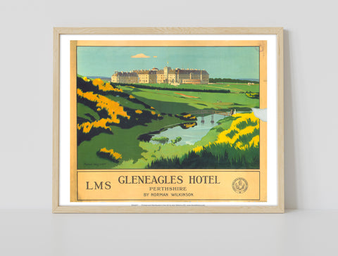 Gleneagles Hotel, Perthshire - 11X14inch Premium Art Print