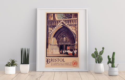 Bristol - A Cathedral City - 11X14inch Premium Art Print