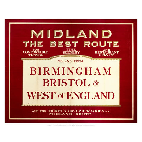 Midland the best route - Birmingham