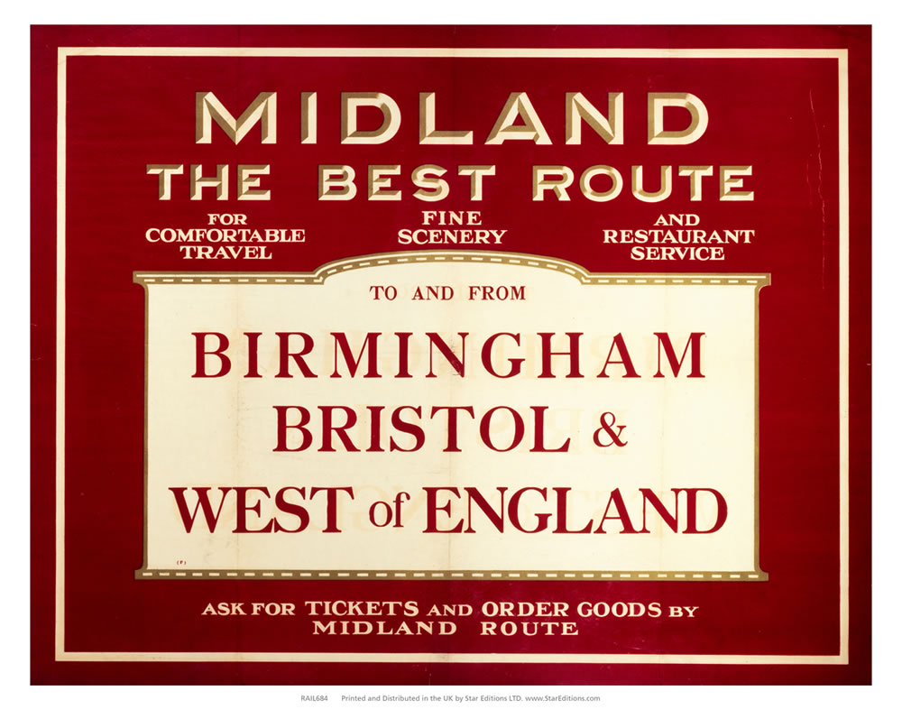Midland the best route - Birmingham