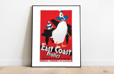 East Coast Frolics No 1 - 11X14inch Premium Art Print