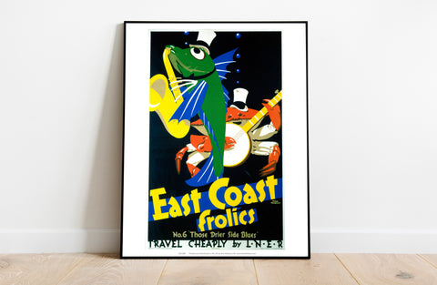 East Coast Frolics No 6 - 11X14inch Premium Art Print