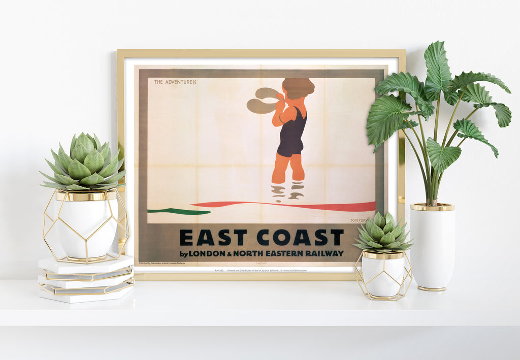 East Coast - The Adventuress - 11X14inch Premium Art Print