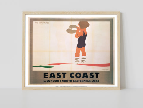 East Coast - The Adventuress - 11X14inch Premium Art Print