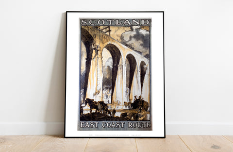 Scotland - East Coast Route - 11X14inch Premium Art Print