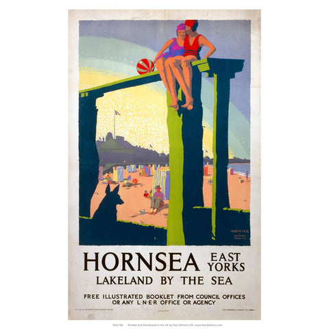 Hornsea lakeland by the sea - East Yorks 24" x 32" Matte Mounted Print