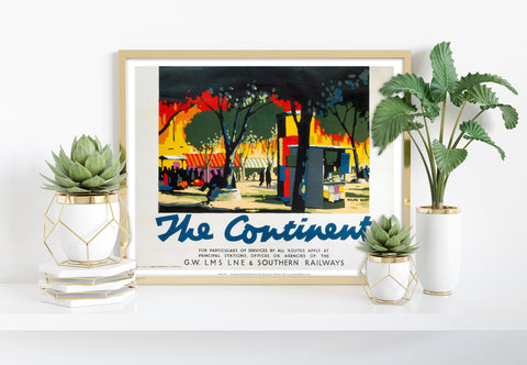 The Continent - 11X14inch Premium Art Print