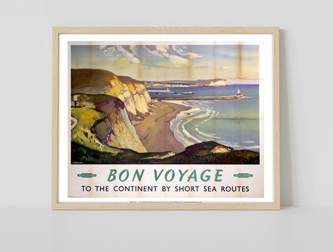 Bon Voyage - Sea Routes British Railways Art Print