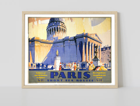 Paris - Short Sea Routes Sr - 11X14inch Premium Art Print