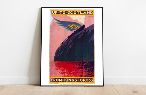 From Kings Cross Up To Scotland - Lner - Premium Art Print