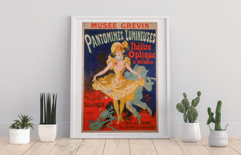 Pantomimes Lumineuses - Theatre Optique - Premium Art Print