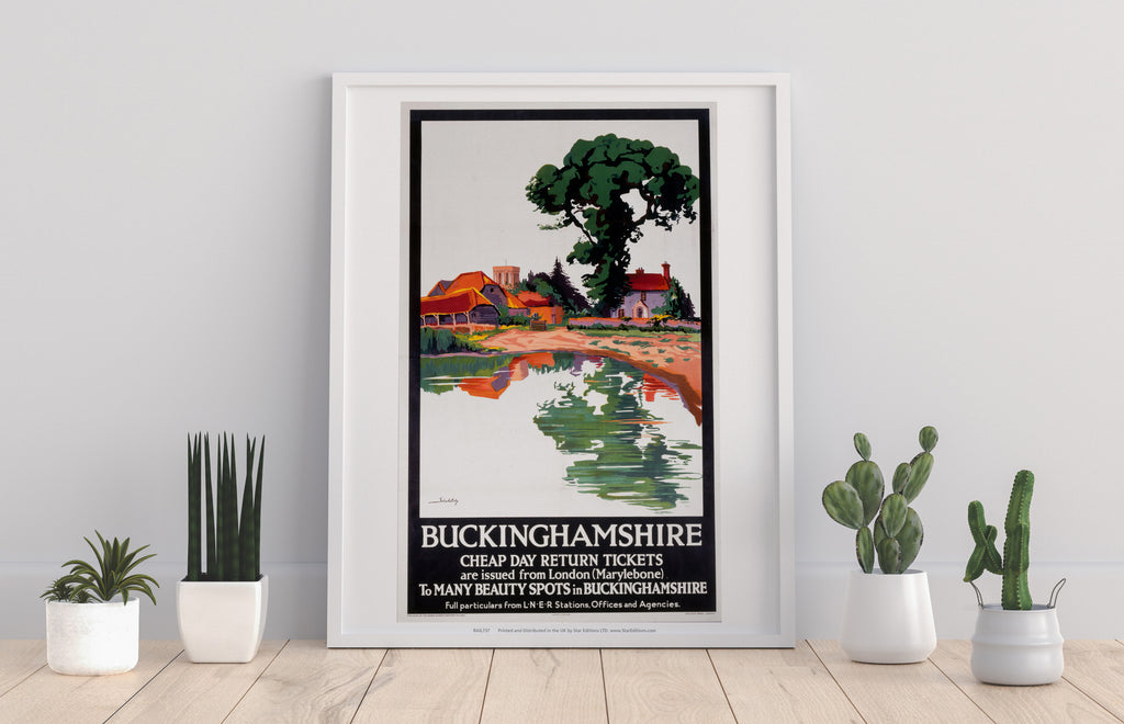 Buckinghamshire By Lner - 11X14inch Premium Art Print