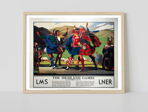 The Highland Games - Lms And Lner - 11X14inch Premium Art Print