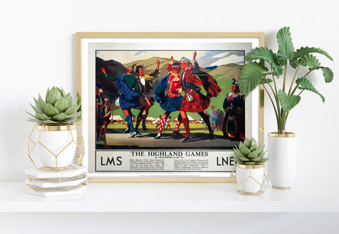 The Highland Games - Lms And Lner - 11X14inch Premium Art Print