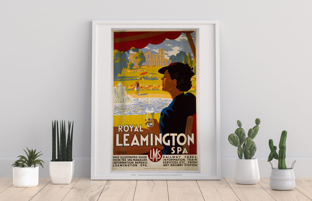 Royal Leamington Spa - Lms Railway - Premium Art Print