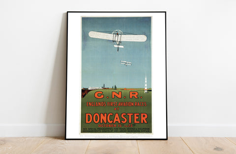 Englands First Aviation Races At Doncaster - Gnr Art Print