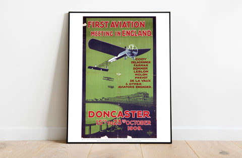 First Aviation Meeting In England - Doncaster - Art Print