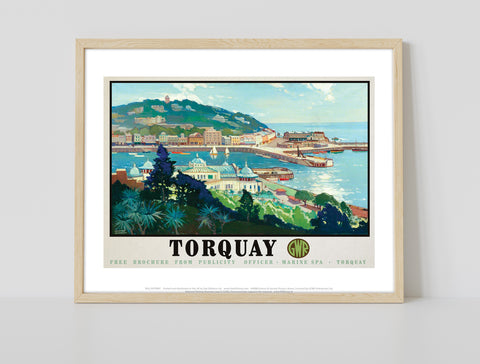 Torquay - Gwr - 11X14inch Premium Art Print