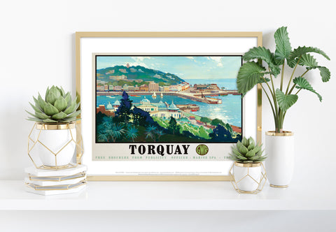 Torquay - Gwr - 11X14inch Premium Art Print