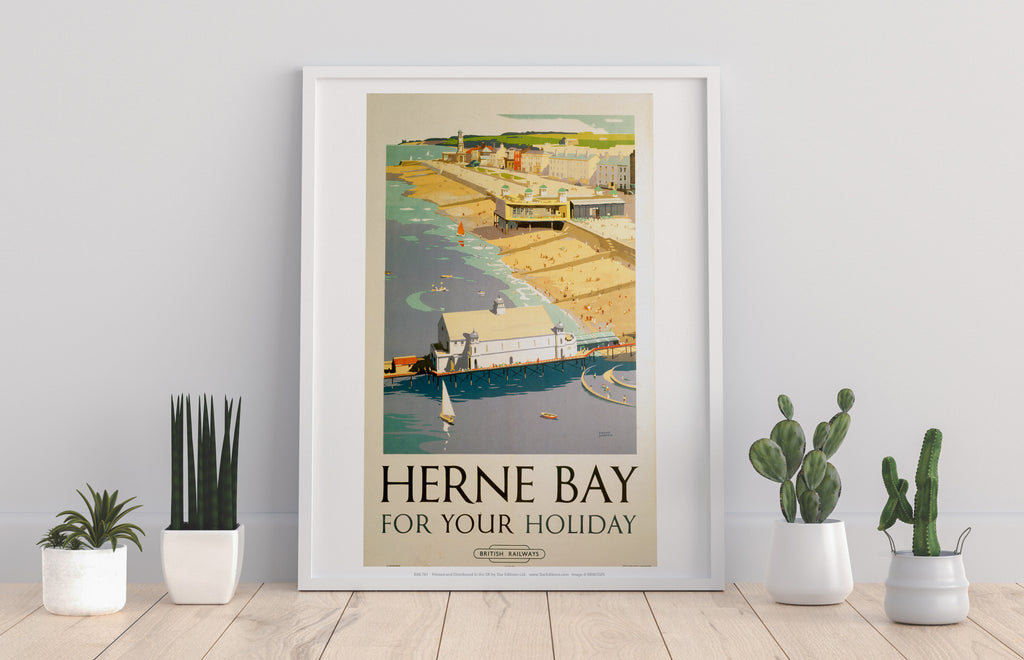Herne Bay For Your Holiday - 11X14inch Premium Art Print