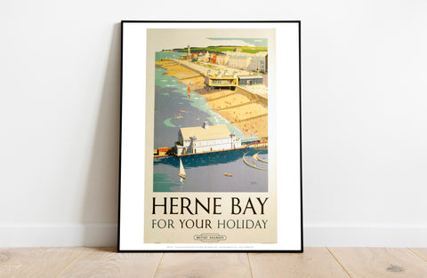 Herne Bay For Your Holiday - 11X14inch Premium Art Print