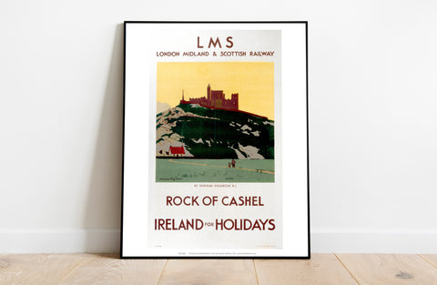 Ireland For Holidays - Rock Of Cashel - Premium Art Print