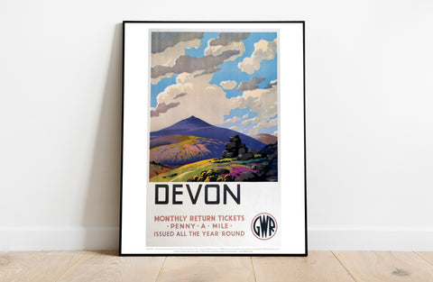 Devon - Penny-A-Mile - 11X14inch Premium Art Print